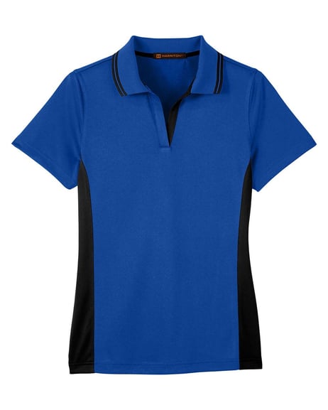 Front view of Women's Flash Snag Protection Plus IL Colorblock Polo