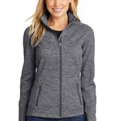 Front view of Women’s Digi Stripe Fleece Jacket