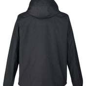 Back view of Adult Torrent Softshell Hooded Jacket