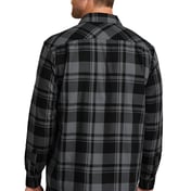 Back view of Plaid Flannel Shirt