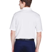 Back view of Men’s Cool & Dry 8-Star Elite Performance Interlock Polo