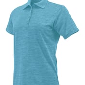 Side view of Women’s Dakota Striated Heather Polo