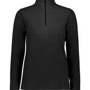 Front view of Ladies’ Micro-Lite Fleece Quarter-Zip Pullover