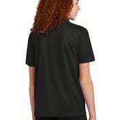 Back view of Youth UV Micropique Polo