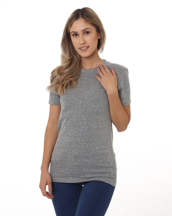 Front view of Ladies’ Triblend T-Shirt