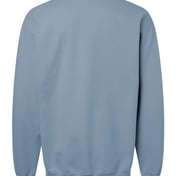 Back view of Softstyle® Midweight 1/4 Zip Sweatshirt