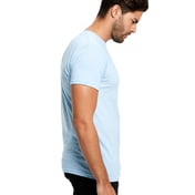 Side view of Men’s Short-Sleeve Made In USA Triblend T-Shirt