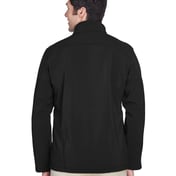 Back view of Men’s Tall Cruise Two-Layer Fleece Bonded SoftShell Jacket