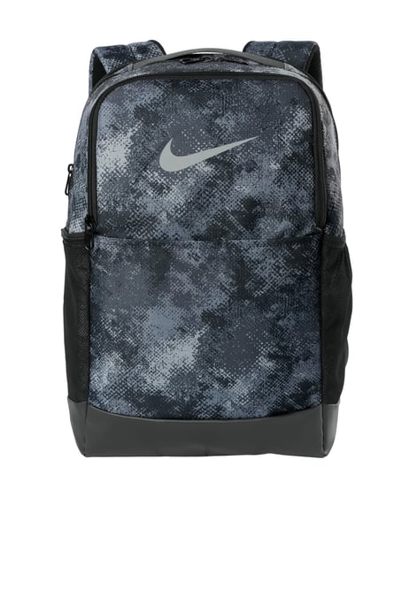 Front view of LIMITED EDITION Nike Brasilia Camo Backpack