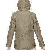 Back view of Ladies’ Excursion Transcon Lightweight Jacket With Pattern