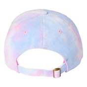 Back view of Tie-Dyed Dad Hat