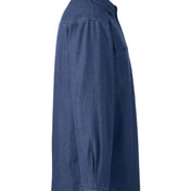 Side view of Denim Shirt Jacket