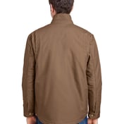 Back view of Men’s 8.5oz, 60% Cotton/40% Polyester Storm Shield TM Canvas Sequoia Jacket