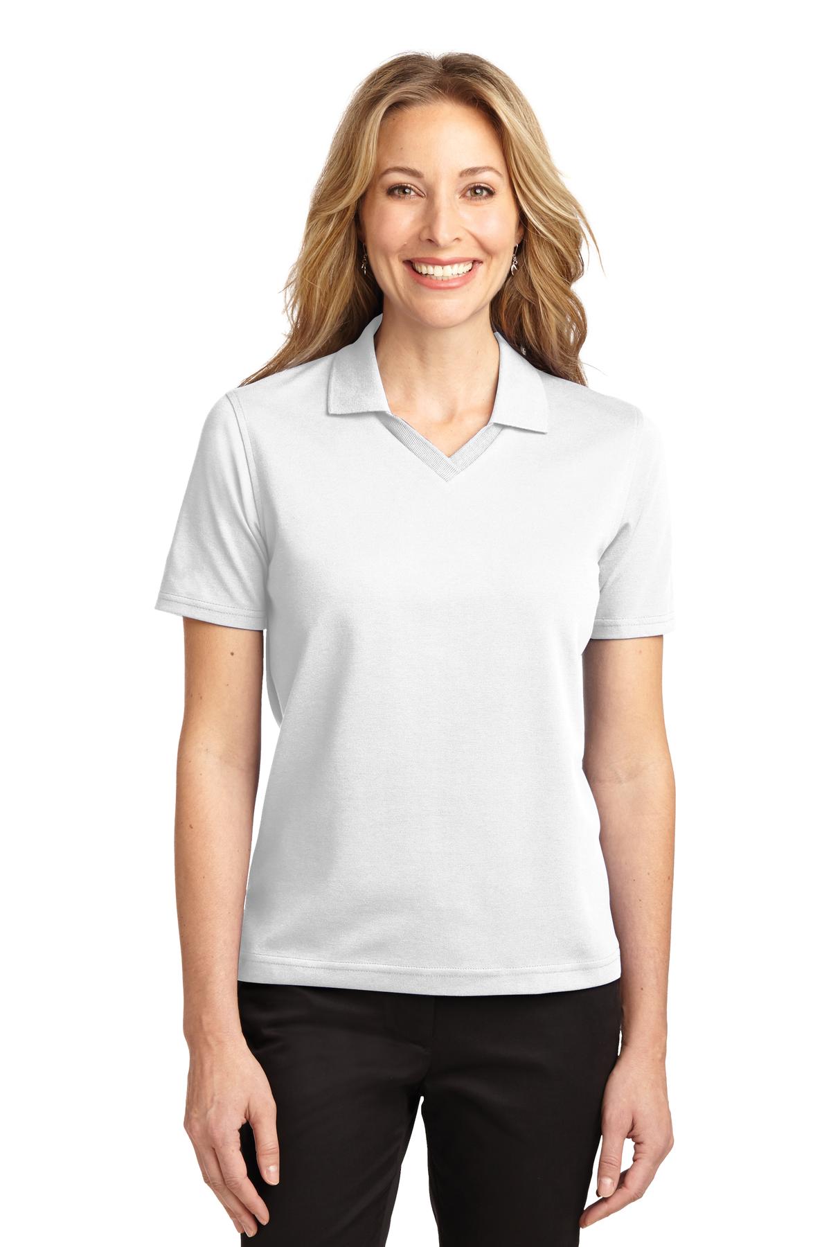 Front view of Ladies Rapid Dry Polo