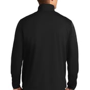 Back view of Active 1/2-Zip Soft Shell Jacket