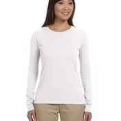 Front view of Ladies’ Classic Long-Sleeve T-Shirt