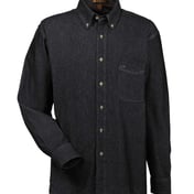 Front view of Long Sleeve Denim Shirt
