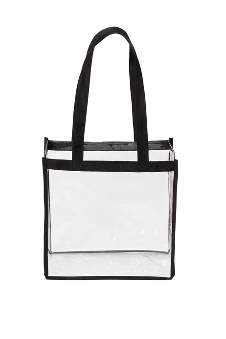 Front view of Clear Stadium ToteBG430