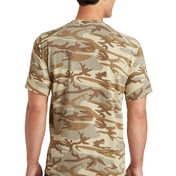Back view of Core Cotton Camo Tee