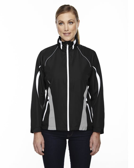 Front view of Ladies’ ImpactActive Lite ColorblockJacket
