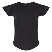 Front view of Toddler Flutter Sleeve Tee
