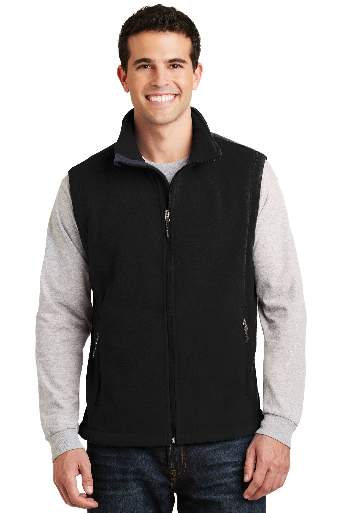 Front view of Value Fleece Vest