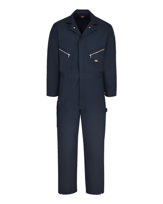 Front view of Deluxe Long Sleeve Cotton Coverall