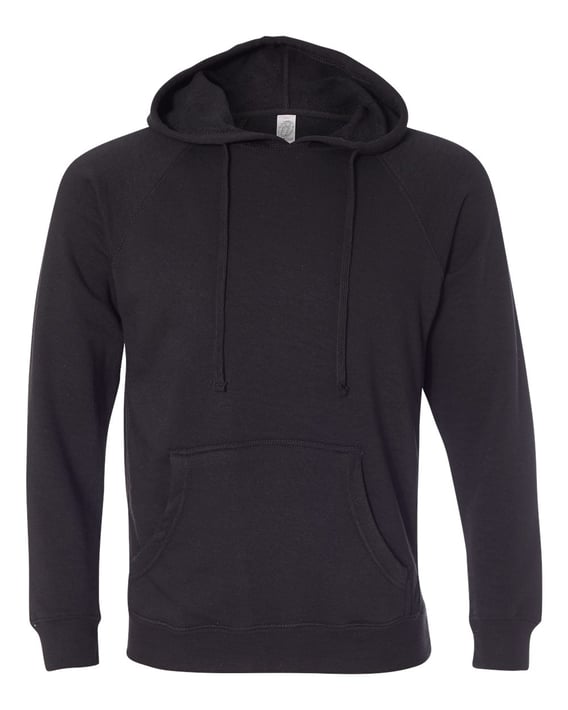 Front view of Special Blend Raglan Hooded Sweatshirt