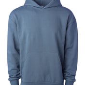 Front view of Boulevard Heavyweight Hooded Sweatshirt
