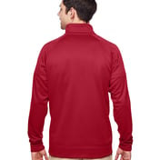 Back view of Adult 6 Oz. DRI-POWER® SPORT Quarter-Zip Cadet Collar Sweatshirt