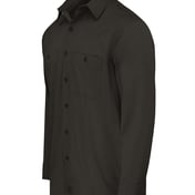 Side view of Industrial Worktech Ventilated Long Sleeve Work Shirt – Tall Sizes