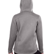 Back view of Ladies’ Paramount Bonded Knit Jacket