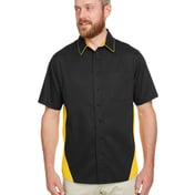 Front view of Men’s Tall Flash IL Colorblock Short Sleeve Shirt