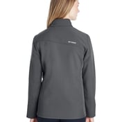 Back view of Ladies’ Transport Soft Shell Jacket