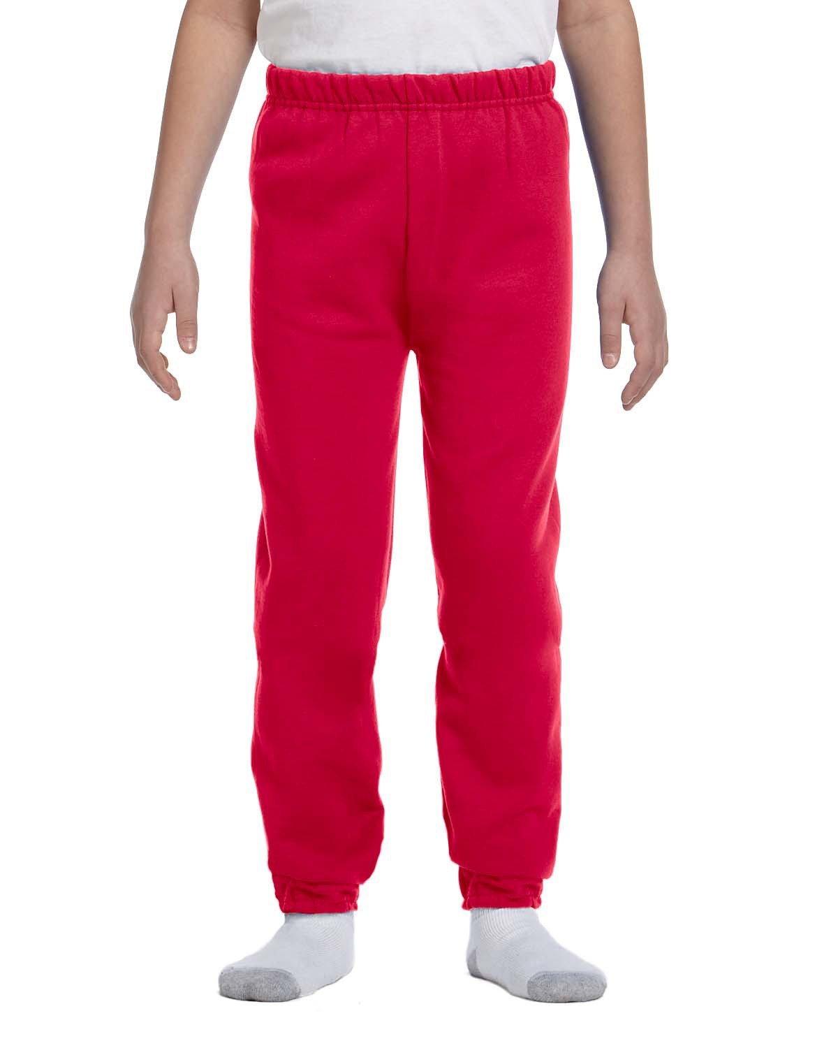 Front view of Youth NuBlend® Fleece Sweatpants