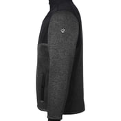 Side view of Passage Sweater Jacket