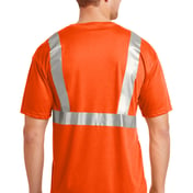 Back view of ANSI 107 Class 2 Safety T-Shirt