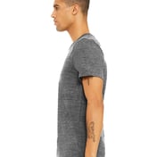 Side view of Textured Jersey V-Neck Tee