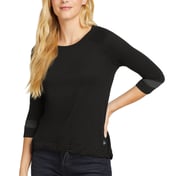 Front view of Women’s Tri-Blend 3/4-Sleeve Tee