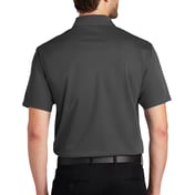 Back view of Tall Tech Pique Polo