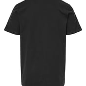 Back view of Youth Heavyweight Jersey T-Shirt