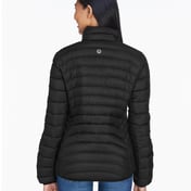 Back view of Ladies’ Aruna Insulated Puffer Jacket