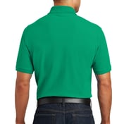 Back view of Core Classic Pique Polo