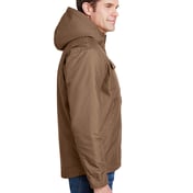 Side view of Men’s 8.5oz, 60% Cotton/40% Polyester Storm Shield TM Hooded Canvas Yukon Jacket