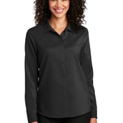 Front view of Women’s Long Sleeve Performance Staff Shirt