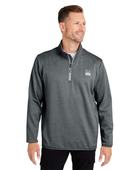 Front view of Cold Front Quarter-Zip Pullover