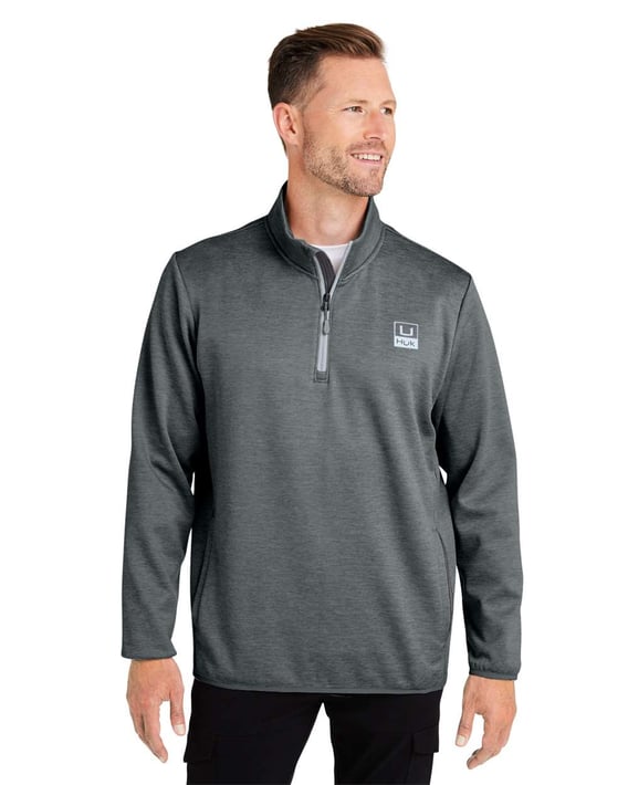 Front view of Cold Front Quarter-Zip Pullover