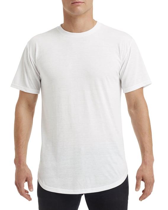 Front view of Adult Curve T-Shirt
