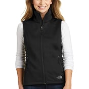 Front view of Ladies Ridgewall Soft Shell Vest