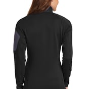 Back view of Ladies 1/2-Zip Performance Fleece